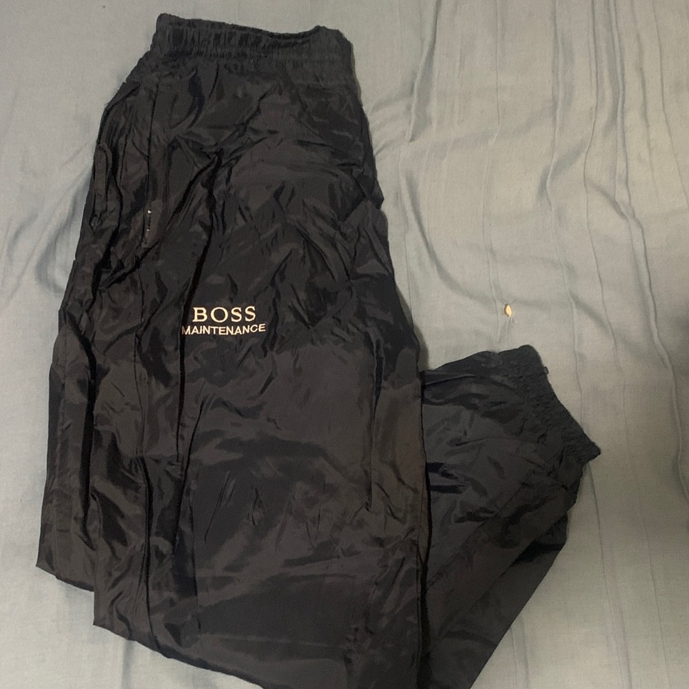 BOSS Men's Black Jogger Pants
